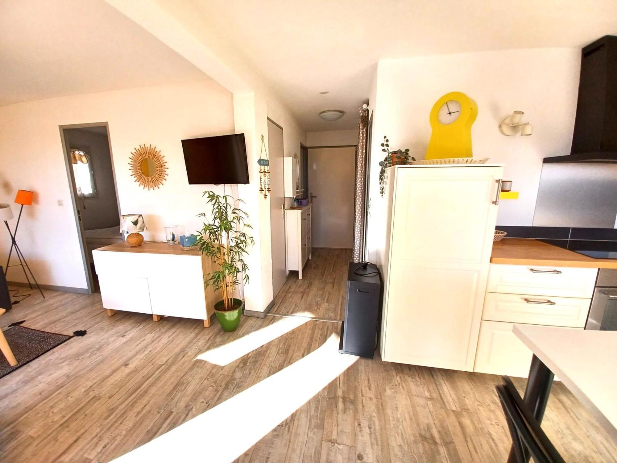 Plain-Pied Jardin 6 Personnes Clim Vue Mer Parking Wifi Terrasse Piscine Dans La Residence Saint-Pierre-la-Mer (Aude) Exterior foto