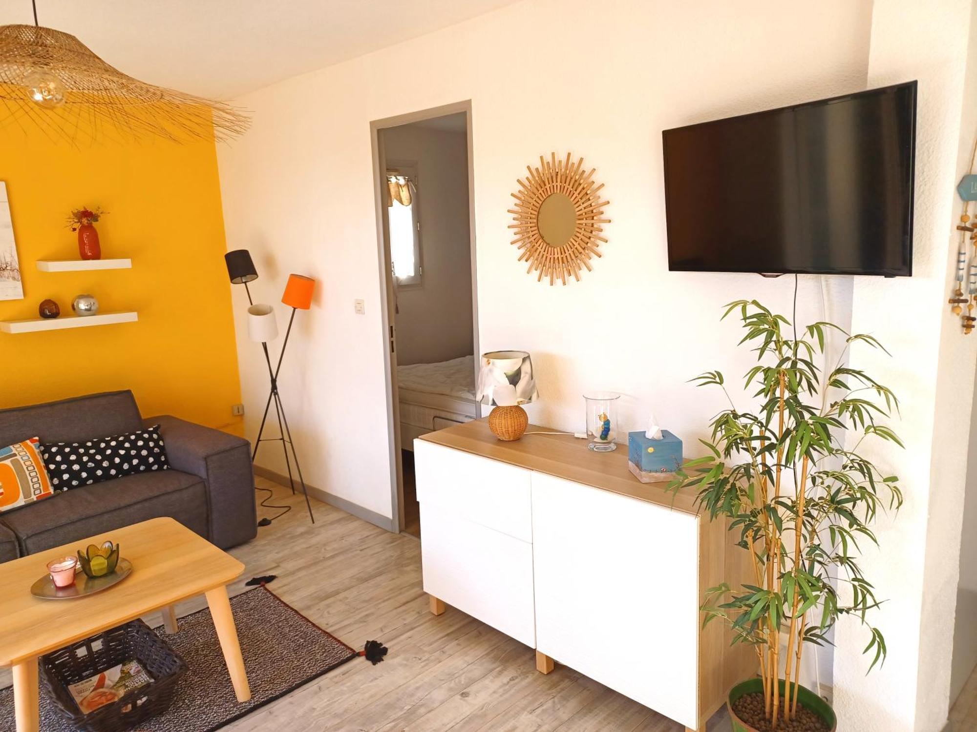 Plain-Pied Jardin 6 Personnes Clim Vue Mer Parking Wifi Terrasse Piscine Dans La Residence Saint-Pierre-la-Mer (Aude) Exterior foto