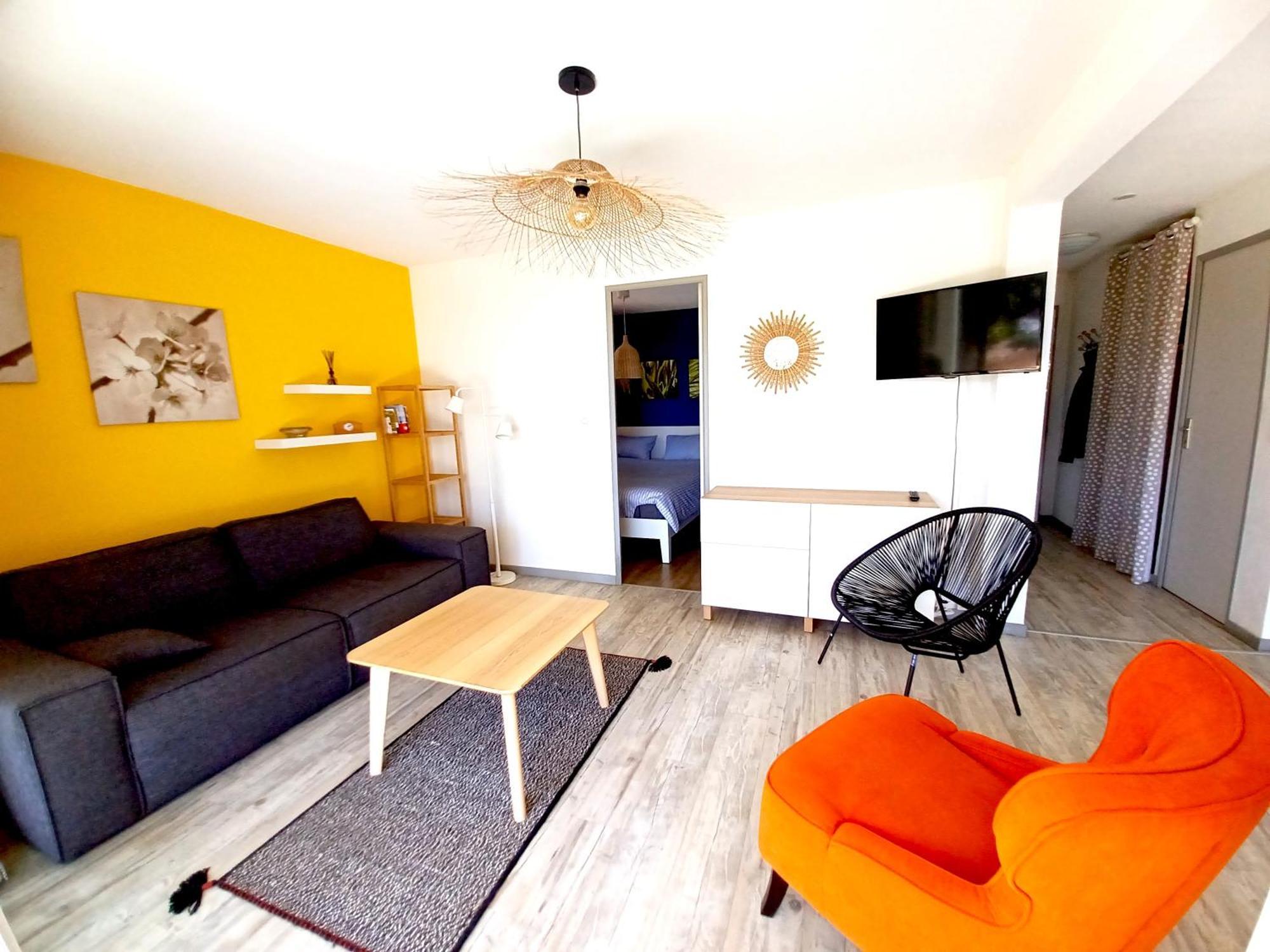 Plain-Pied Jardin 6 Personnes Clim Vue Mer Parking Wifi Terrasse Piscine Dans La Residence Saint-Pierre-la-Mer (Aude) Exterior foto