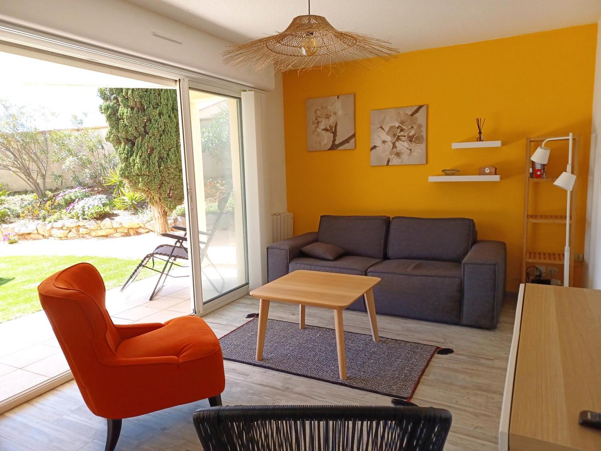 Plain-Pied Jardin 6 Personnes Clim Vue Mer Parking Wifi Terrasse Piscine Dans La Residence Saint-Pierre-la-Mer (Aude) Exterior foto
